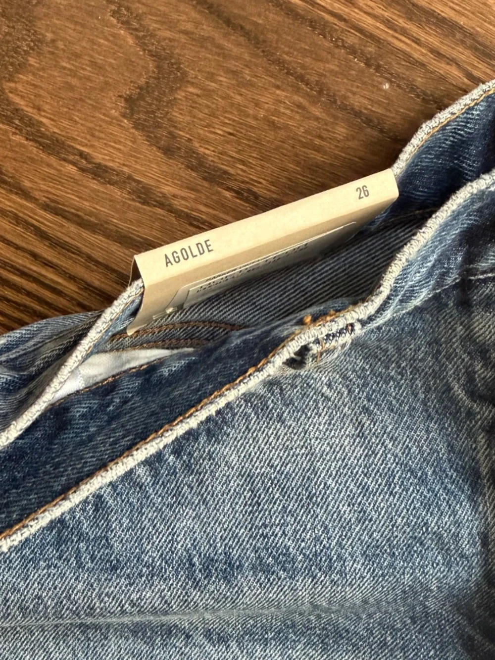 Agolde denim shorts